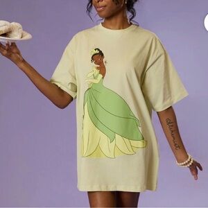 Disney Princess Tiana T-shirt dress small